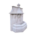 Contemporary French Limestone Wall Fountain (F-FTWY)
