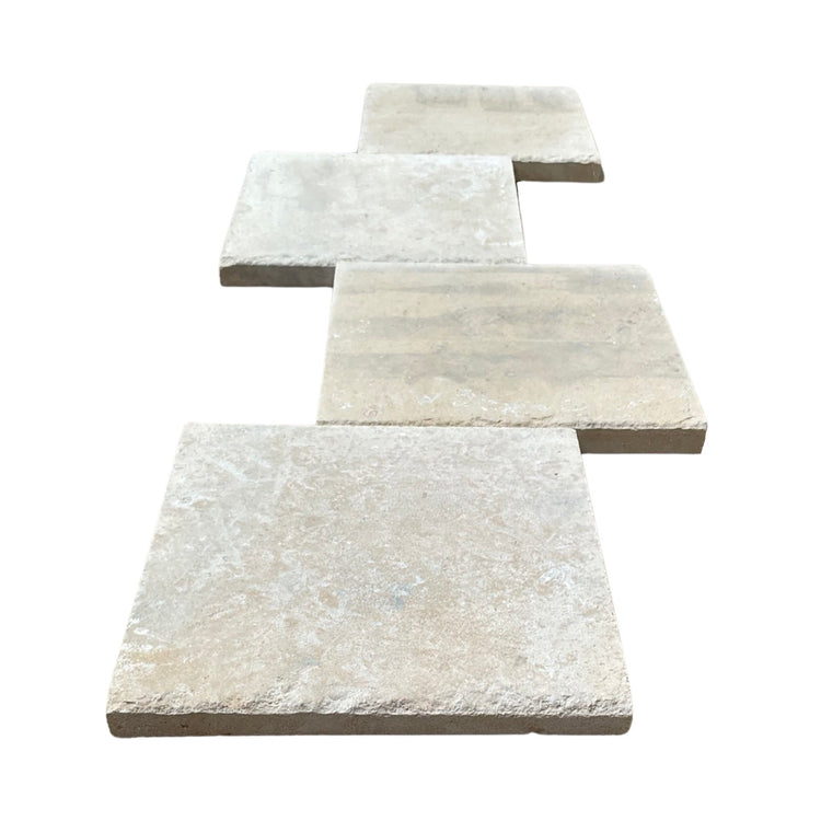 French Limestone Square Tile