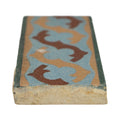 Reclaimed French Encaustic Concrete Border Tile (ET-YWZQ)