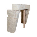 Antique French Limestone Mantel (M-KYRB)