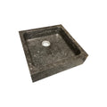 Reclaimed Belgian Bluestone Sink (S-8C35)
