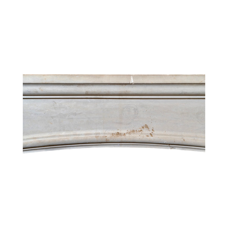 Antique French Limestone Mantel