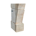Antique French Limestone Mantel (M-TFGM)