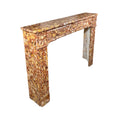 Antique French Alep Breccia Marble Mantel (M30136)