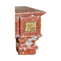 Antique French Languedoc Red Marble Mantel (MCH1007)