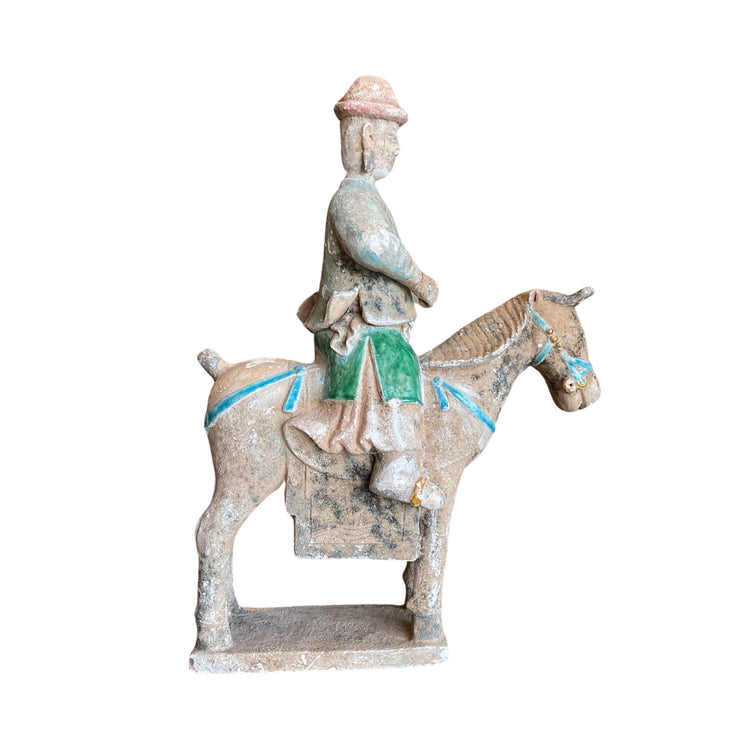 Chinese Terracotta Ming Dynasty Parade Sculpture
