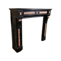 Antique French Onyx Marble Mantel (MCH954)