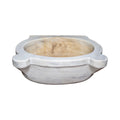 Antique French White Carrara Marble Sink (S-SLDJ)