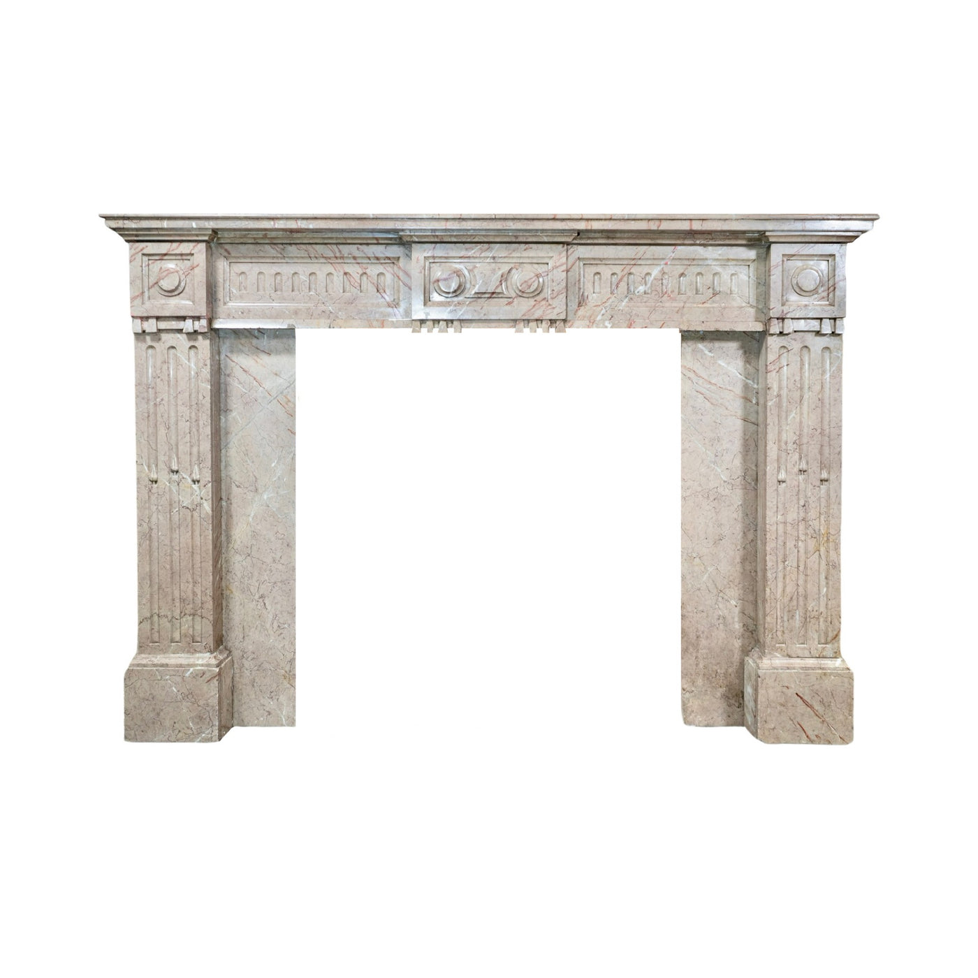 Antique French Brignoles Marble Mantel (MCH1020)
