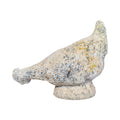 Contemporary French Reconstituted Stone Hen Statue (GE-AQRH)