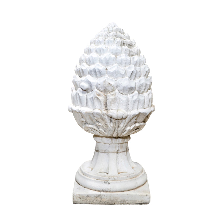 French Limestone Acorn Sculpture