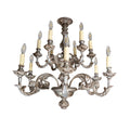 French Oak Wood Chandelier (L-QUJA)