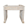 Antique French Limestone Mantel (M-DGZX)