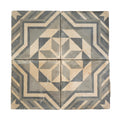 Reclaimed French Encaustic Geometric Concrete Tile (ET-HLRS)