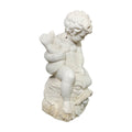 French Limestone Cherub Fountain Water Exit (GE-RCXK)