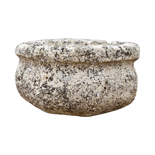 Antique French Limestone Vessel (V-DTMS)