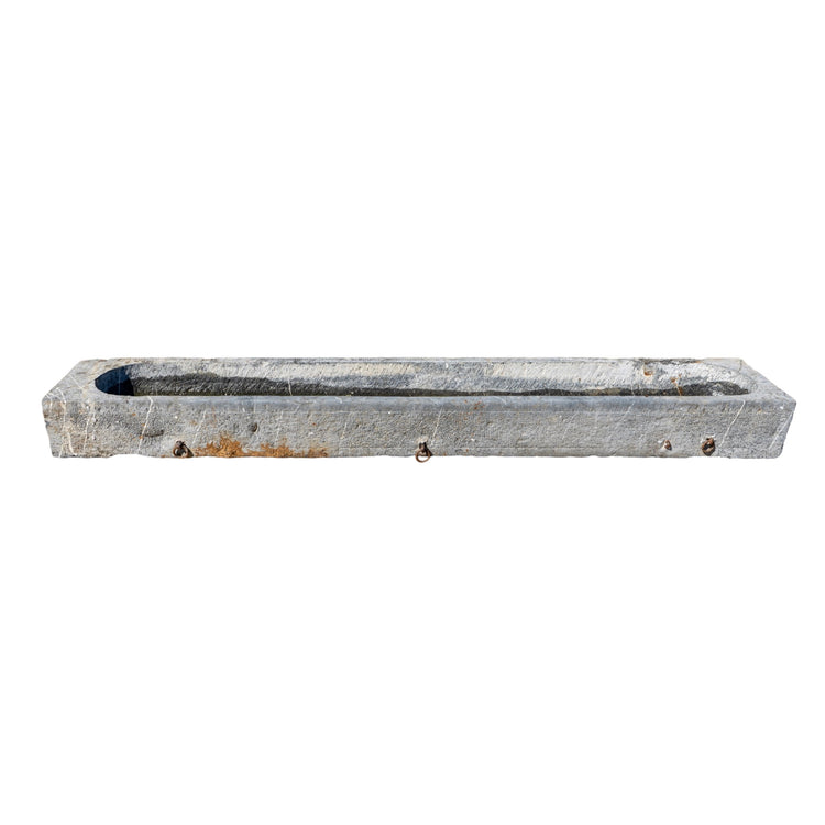 Antique Belgian Bluestone Trough (T-LWM6)