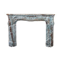 Antique French Grand Mix Campan Marble Mantel (MCH1026)