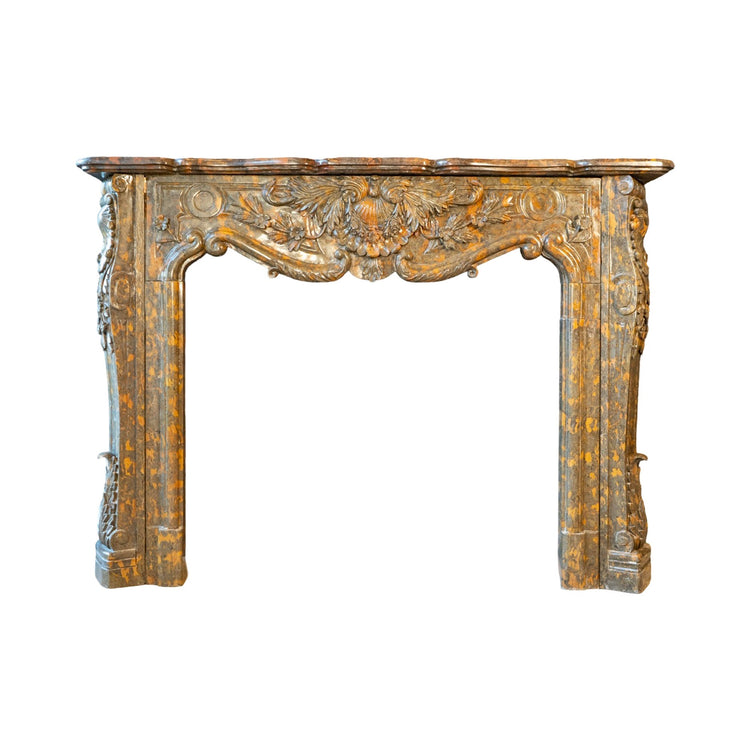 Antique French Marble Mantel