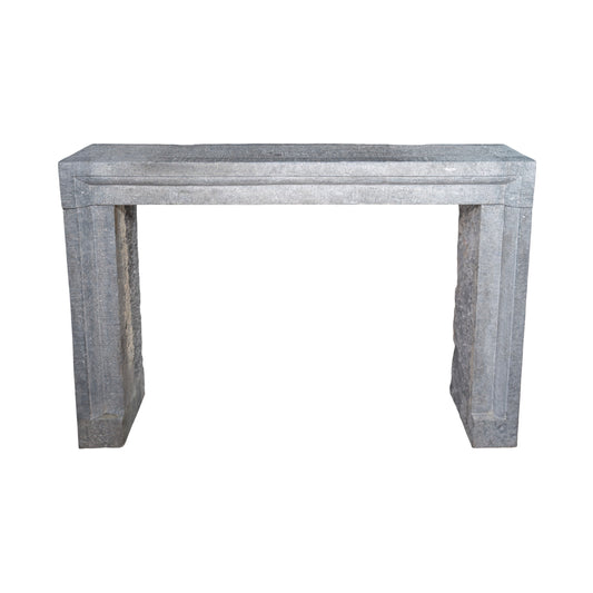 Antique Belgian Bluestone Mantel (M-CBKJ-A)