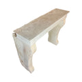 Antique French Limestone Mantel (M-HMNA)