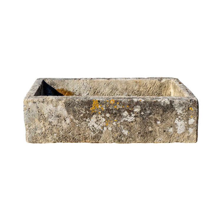 Antique French Limestone Trough