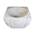 French White Carrara Marble Sink (S-W1VK)
