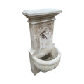 Contemporary French Limestone Wall Fountain (F-GPMA)
