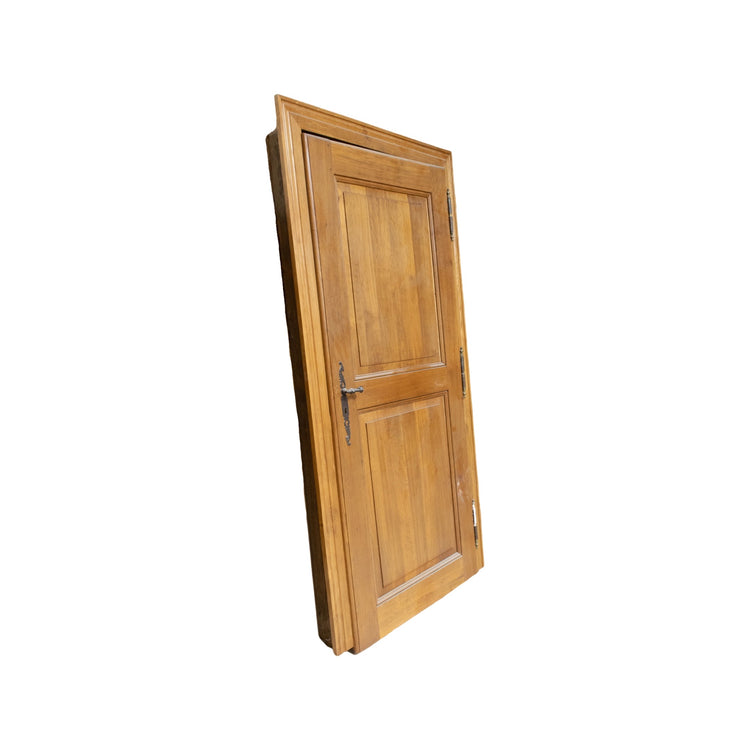 French Single Oakwood Framed Door