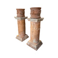 Pair of Antique English Terracotta Planters (V-YEKR)