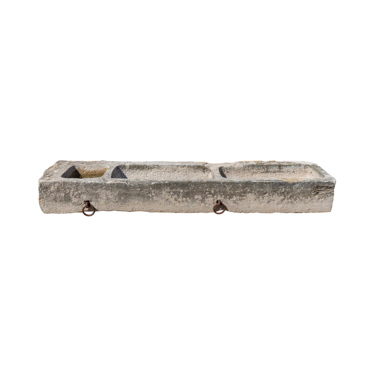 Antique French Limestone Trough