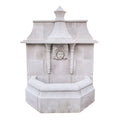 Contemporary French Limestone Wall Fountain (F-FTWY)