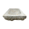 French White Carrara Marble Sink (S-MHSR)