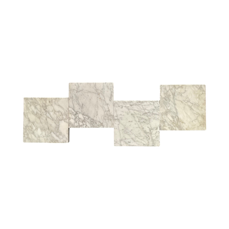 White Italian Carrara Marble Tile