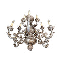 French Oak Wood Chandelier (L-QUJA)
