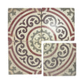 Reclaimed French Encaustic Concrete Tile (ET-YWKB)