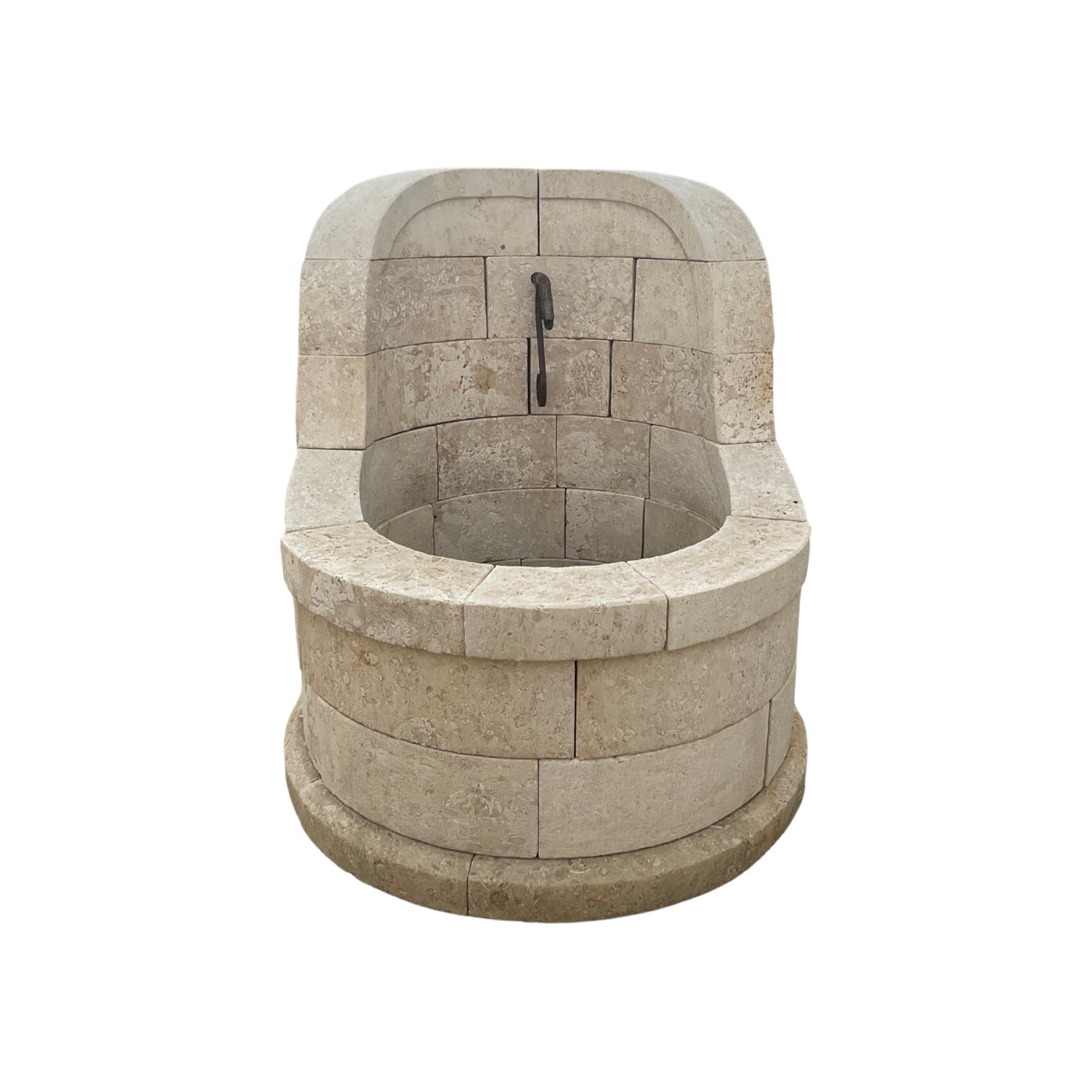 Contemporary French Limestone Central Fountain (FO47)