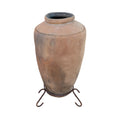 Antique French Terracotta Water Jar Vessel (V-ACVT)
