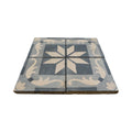 Reclaimed French Encaustic Concrete Square Tile (ET-PRSM)
