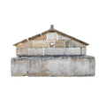 Antique French Limestone Wall Fountain (T-SKJH)