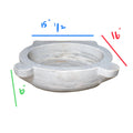 Antique French White Carrara Marble Sink (S-TPMF)