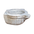 Antique French White Carrara Marble Sink (S-FCHM)