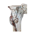 Antique French Ribboned Campan Marble Mantel (MCH1079)