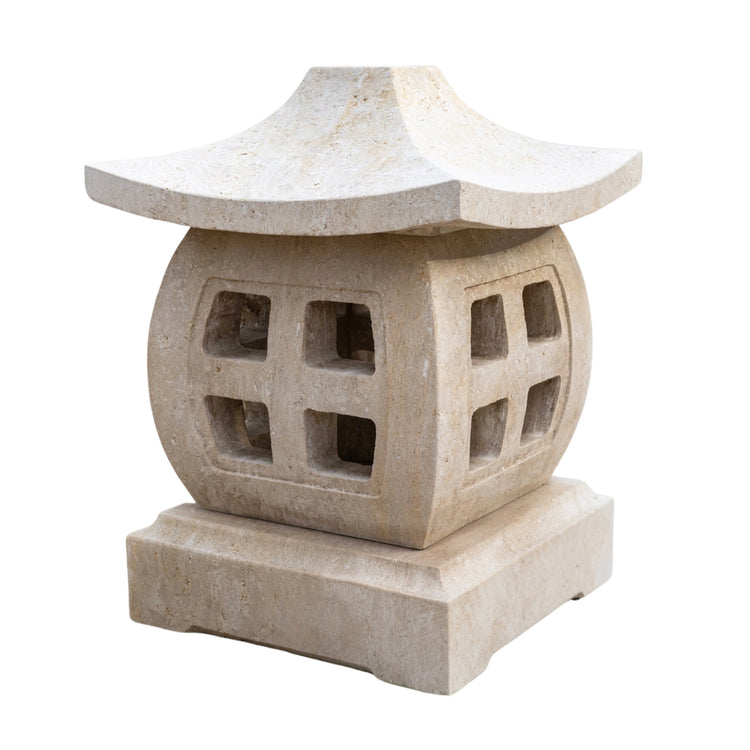 French Limestone Pagoda Lantern