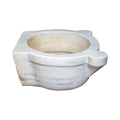 Antique French White Carrara Marble Sink (S-SLDJ)