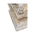 Pair of Antique French Marble Lions on Plinth Bases (GE-ZDXF)