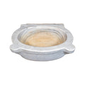 Antique French White Carrara Marble Sink (S-FHMG)