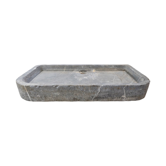 Antique Belgian Bluestone Sink (S-QREY)