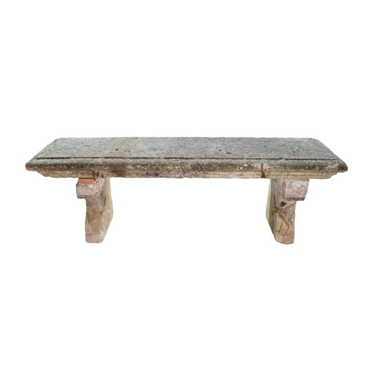 Antique French Limestone Bench (GE-REPM)