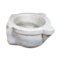 Antique French White Carrara Marble Sink (S-FNPT)